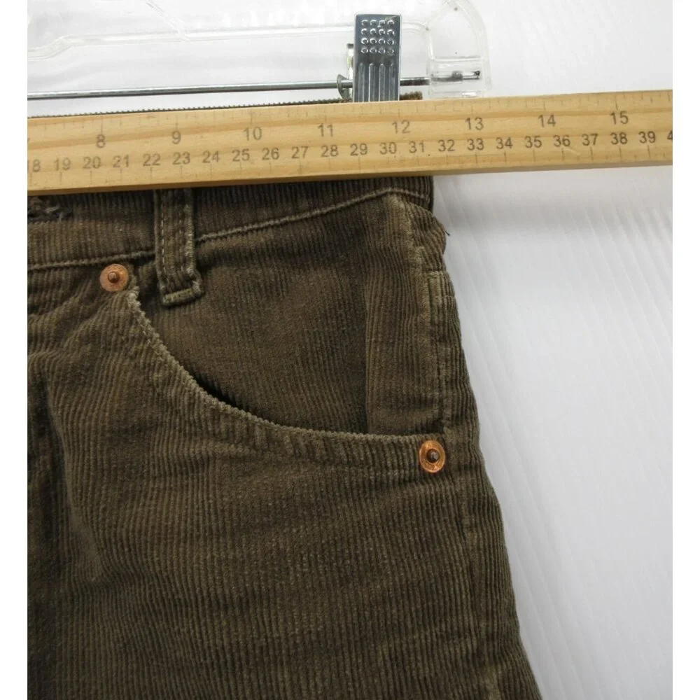 VINTAGE Levis Jeans 25X30 Student 715 1529 Corduroy Pants 80s USA *